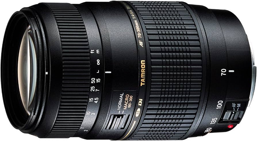 Tamron AF 70-300mm f/4-5.6 Di LD Macro Nikon, Telezoom-Objektiv mit Makro-Funktion (1:2) für Nikon F-Bajonett | Zustand: Sehr Gut