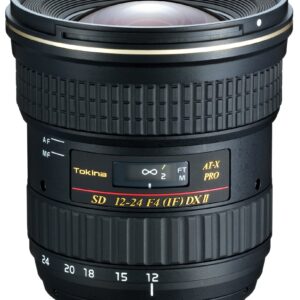 Tokina AT-X Pro 12-24mm F4 DX, 12-24mm, f4, 77mm Filter, Aspherical, SD, leichte Staubspuren | Abnutzung, inkl. Hoya Pro1 UV-Filter | Zustand: Gut