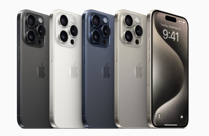 iPhone 15 Pro 256GB, Originalverpackt | SimLock: Frei | Zustand: Sehr Gut | Farbe: weiss | Akku: unter 80%