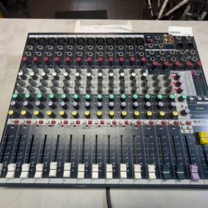 Soundcraft EFX12 Mischpult, 12-Kanal Analog-Mischpult mit integriertem 24-Bit Lexicon Effektprozessor, 32 FX-Presets.. | Zustand: Gut