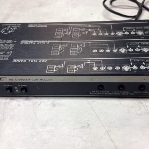 Bose 802-C System Controller Schwarz, Aktiver System-Equalizer und Frequenzweiche für Bose 802 Lautsprecher mit XLR- und Klinkenanschlüssen. | Zustand: Sehr Gut