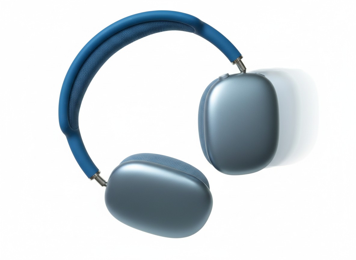 Apple AirPods Max Blau, Over-Ear Kopfhörer , Spatial Audio und Lightning-Anschluss. | Zustand: Sehr Gut | Farbe: blau – Bild 2