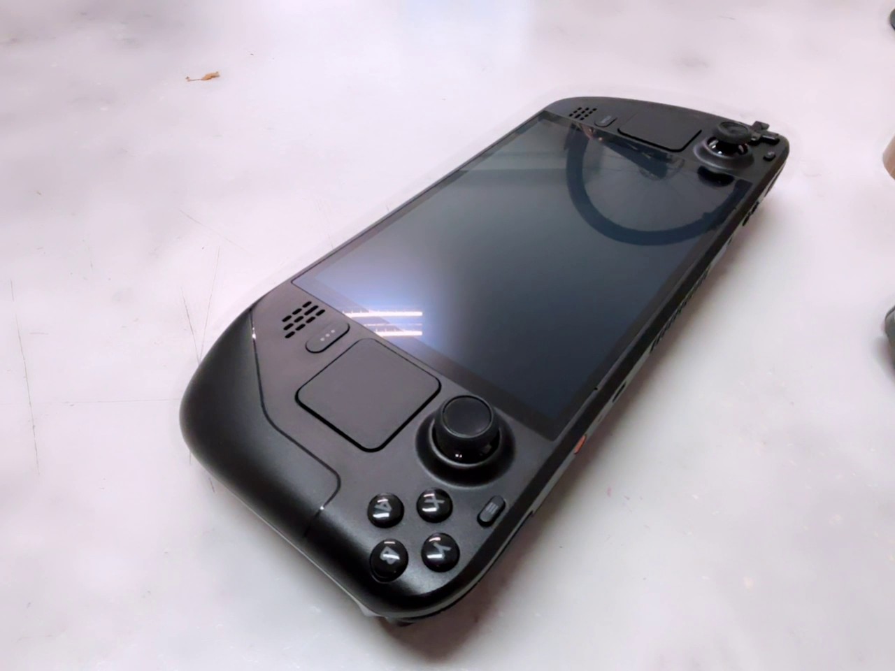 Valve Steam Deck OLED 1TB Schwarz, Tragbare Spielkonsole, 7,4 Zoll HDR OLED Display, 90 Hz, ohne Ladegerät | Zustand:: Sehr Gut | Farbe: schwarz – Bild 5