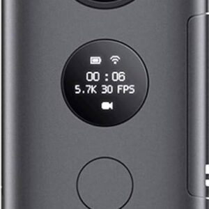 Insta360 ONE X2 Schwarz 2020, 360-Grad-Kamera, 5,7K Video, Touchscreen, Wasserdicht | Zustand: Gut