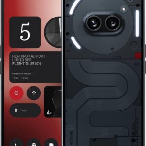 Nothing Phone (2a) 256GB, Smartphone, 256 GB Speicher, inklusive Originalverpackung (OVP), Display hat Kratzer | SimLock: Frei | Zustand: Sehr Gut | Farbe: schwarz | Akku: 100%