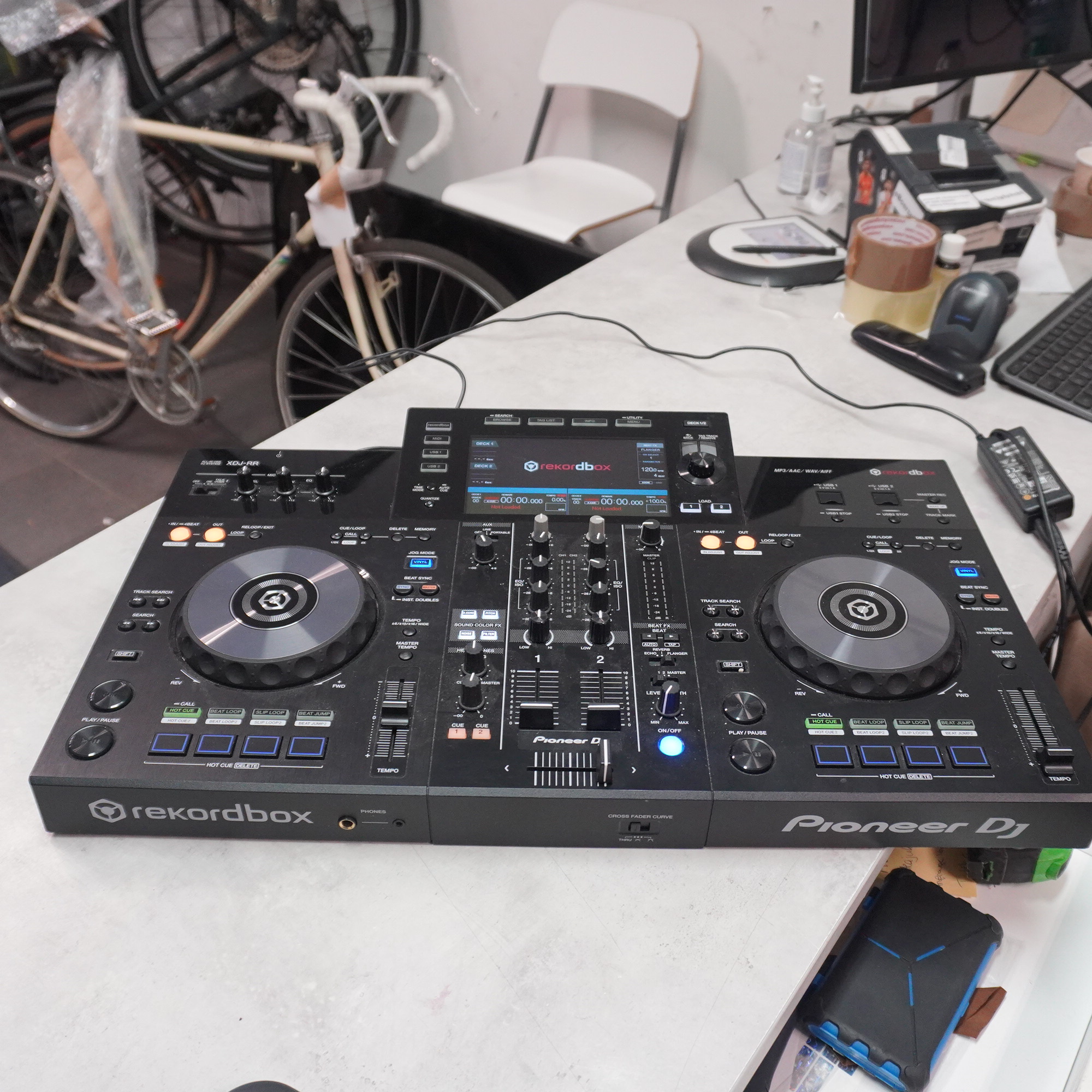 Pioneer DJ XDJ-RR, 2-Kanal All-in-One DJ-System für Rekordbox, originalverpackt. | Zustand: Gut – Bild 3