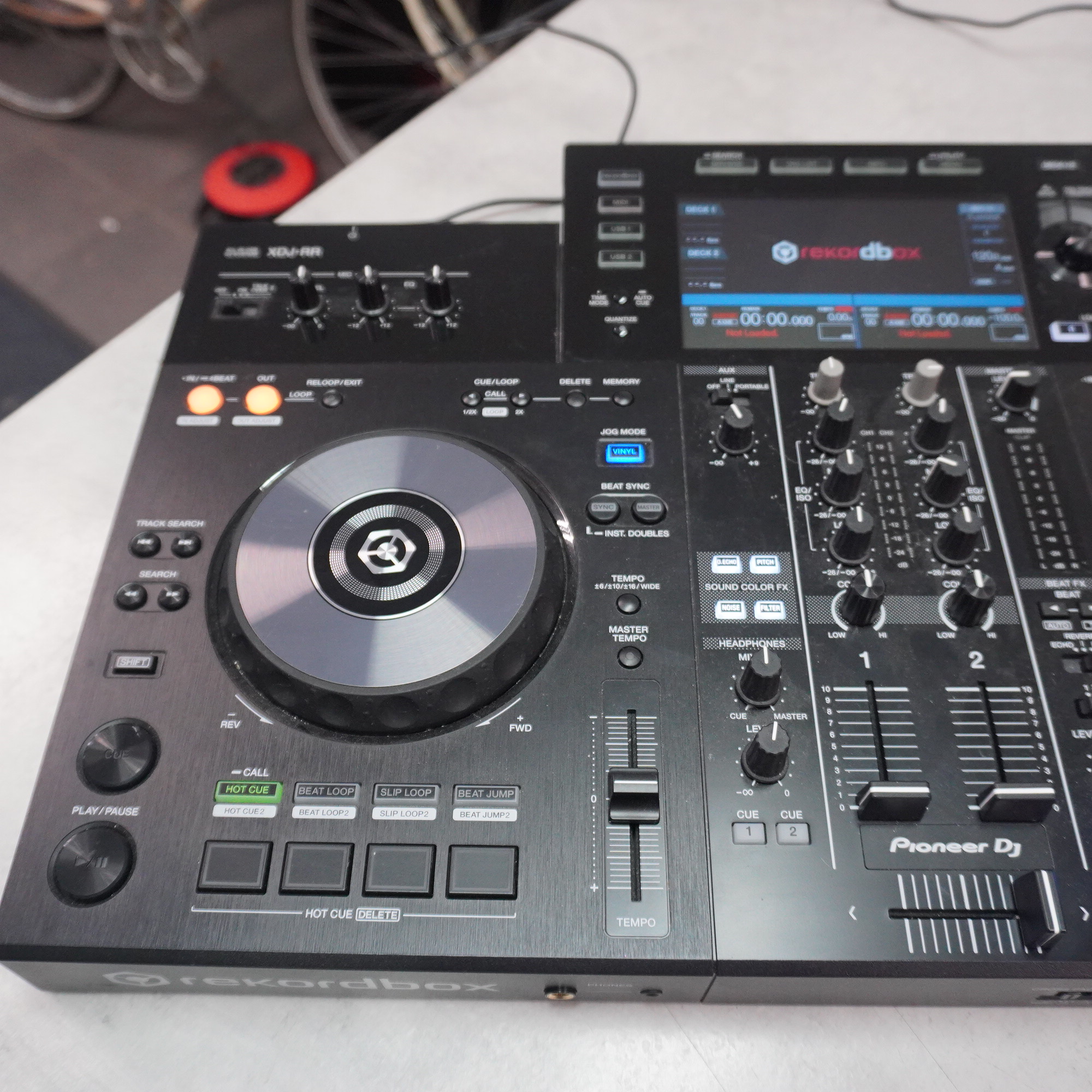 Pioneer DJ XDJ-RR, 2-Kanal All-in-One DJ-System für Rekordbox, originalverpackt. | Zustand: Gut – Bild 4