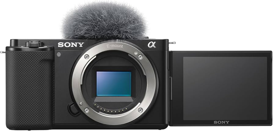 Sony ZV-E10 Schwarz, Spiegellose APS-C-Vlog-Kamera, 4K-Video, E-Mount, Originalverpackung (OVP) | Zustand: Sehr Gut