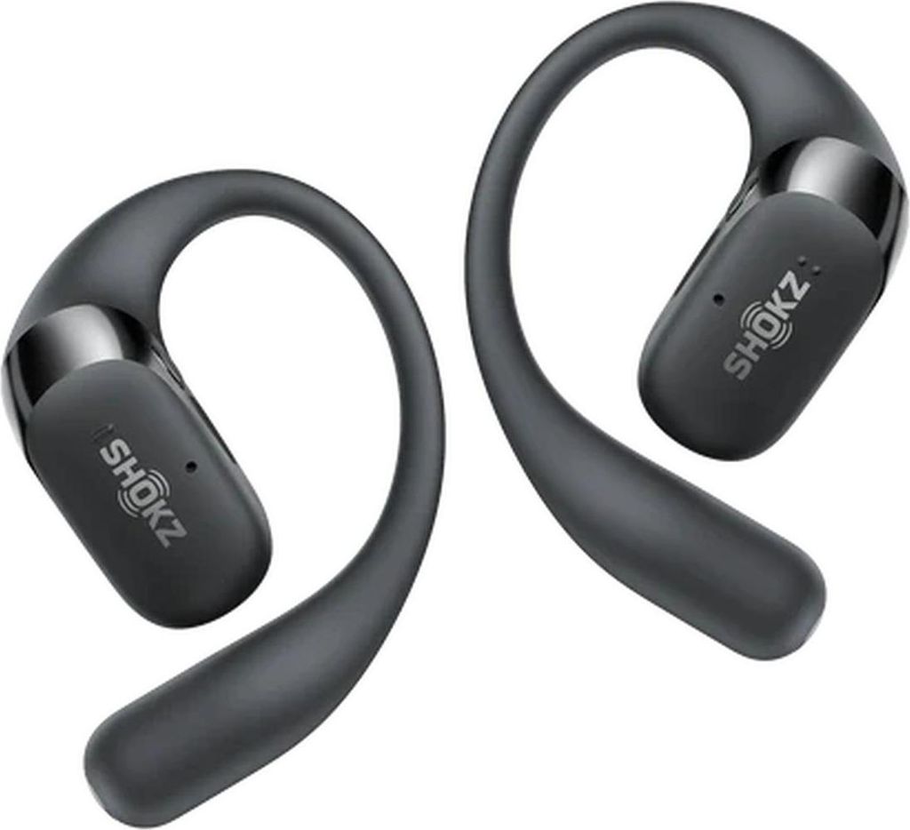 Shokz OpenFit 2+ Schwarz, Kabellose Open-Ear-Kopfhörer mit Dolby Audio, bis zu 48 Std. Akkulaufzeit und kabellosem Laden. | Zustand: Neu | Farbe: schwarz – Bild 2