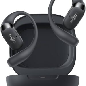 Shokz OpenFit 2+, Kabellose Open-Ear-Kopfhörer, OVP, mit Dolby Audio und DualBoost-Technologie für kräftigen Sound. | Zustand: Neu | Farbe: schwarz