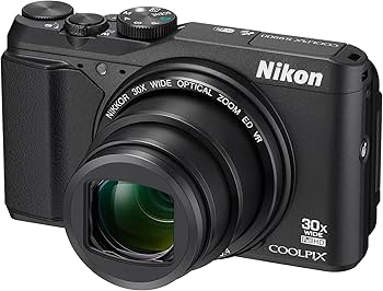 Nikon Coolpix S9900 2015 Schwarz, Kompaktkamera mit 16 MP, 30x optischem Zoom, drehbarem Display, WLAN, GPS, 1x Akku ohne Ladegerät | Zustand: Gut – Bild 2