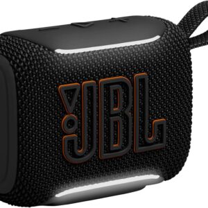 JBL Go 5, 2026, Schwarz, Ultra-kompakter Bluetooth-Lautsprecher, wasser- und staubdicht, mit Umgebungsbeleuchtung und OVP | Zustand: Neu | Farbe: schwarz