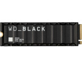 WD_Black SN850 1TB NVMe M.2 SSD Heatsink schwarz, Interne PCIe Gen4 x4 Gaming SSD mit integriertem Kühlkörper  | Zustand:: Sehr Gut | Farbe: schwarz