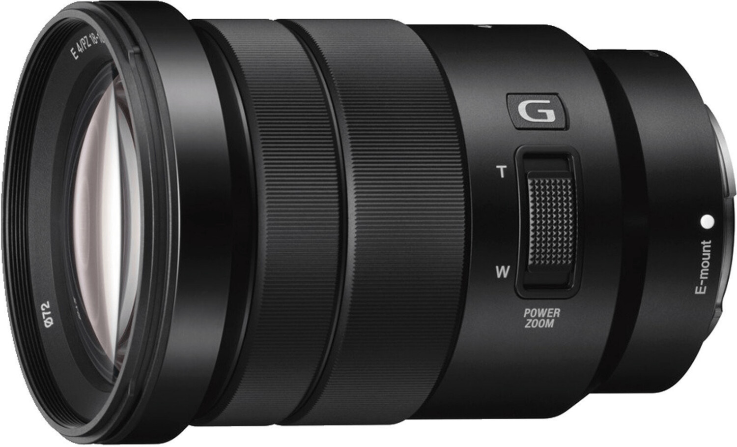 Sony E PZ 18-105mm f/4 G OSS Schwarz, Vielseitiges APS-C Motorzoom-Objektiv mit konstanter Blende f | 4, E-Mount und Bildstabilisator. | Zustand: Gut