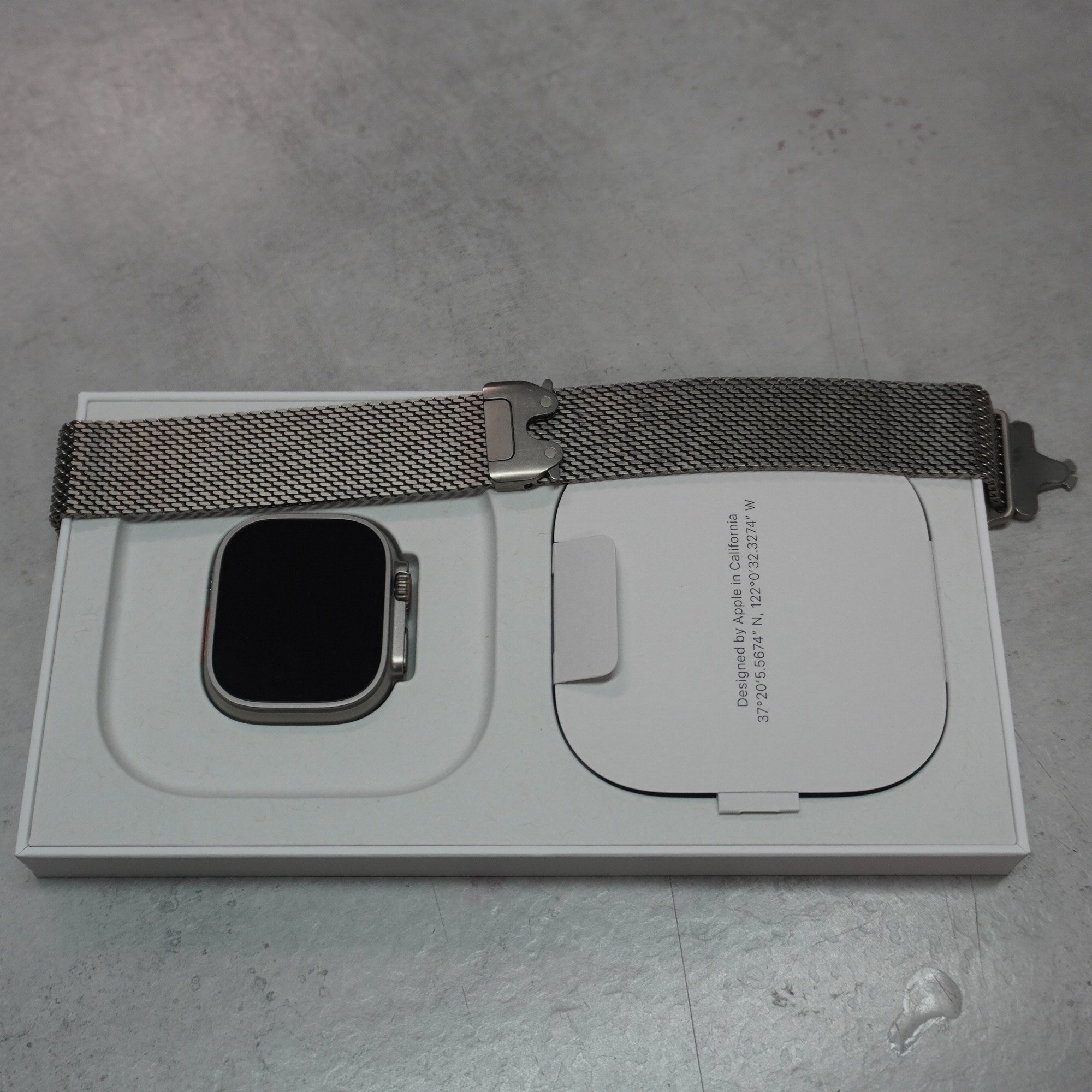 Apple Watch Ultra 3 Titan Natur 2025, Smartwatch, 49 mm Gehäuse, GPS | Cellular, Milanaise Armband, in Originalverpackung (ovp) | Zustand: Sehr Gut | Farbe: schwarz – Bild 2