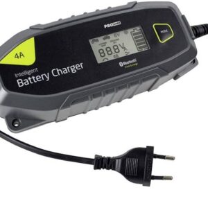 ProUser IBC 4000B Automatikladegerät Schwarz, Mikroprozessor-Ladegerät 6V | 12V 4A, mit Bluetooth, LCD-Display, OVP | neu | Zustand: Gut