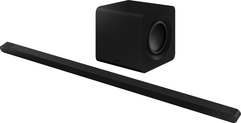 Samsung HW-Q800B 2022 Schwarz, 5.1.2 Soundbar mit Subwoofer, kabelloses Dolby Atmos und DTS:X, OVP | Zustand: Sehr Gut | Farbe: schwarz