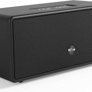 Audio Pro Drumfire D-2 Schwarz, Leistungsstarker WLAN- und Bluetooth-Multiroom-Lautsprecher mit kraftvollem HiFi-Sound, AirPlay 2 und Google Cast. | Zustand: Gut | Farbe: schwarz