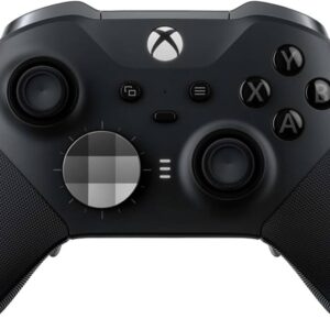 Microsoft Xbox Elite Series 2 Controller Schwarz, Kabelloser Profi-Controller für Xbox Series X|S, Xbox One und PC mit Transporttasche und Zubehör | Zustand: Sehr Gut