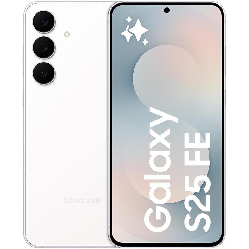 Samsung Galaxy S25 FE 512GB, OVP, 5G, 8GB RAM, Exynos 2400, 50MP Triple-Kamera, 6.7 | SimLock: Frei | Zustand: Wie Neu | Farbe: weiss | Akku: 100% – Bild 2