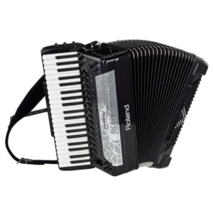 Roland FR-8x schwarz, Digitales Akkordeon, Tastaturtyp, inkl. schwarzer Tasche, neuwertig. | Zustand: Gut