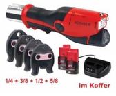 Novopress ACO103 Plus rot/schwarz, Akku-Pressgerät im Koffer mit 4 Pressbacken | Zustand: Gut – Bild 2