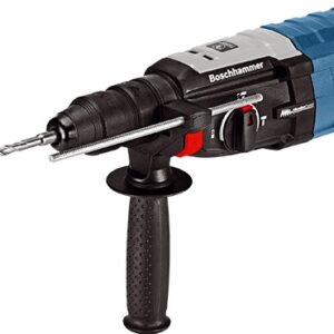 Bosch Professional GBH 2-20 D Blau, Bohrhammer SDS-plus, 650 W, Schlagkraft 1,7 J, inkl. Koffer und Bohrer-Set | Zustand: Sehr Gut