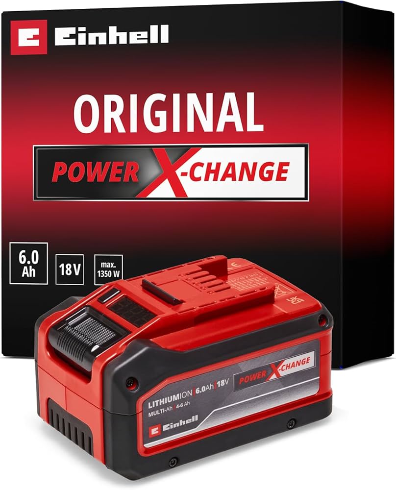 Einhell Power X-Change Plus 18V 4-6 Ah Multi-Ah, Original Werkzeug-Akku, Li-Ion, 18V, in OVP | Zustand: Neu – Bild 2
