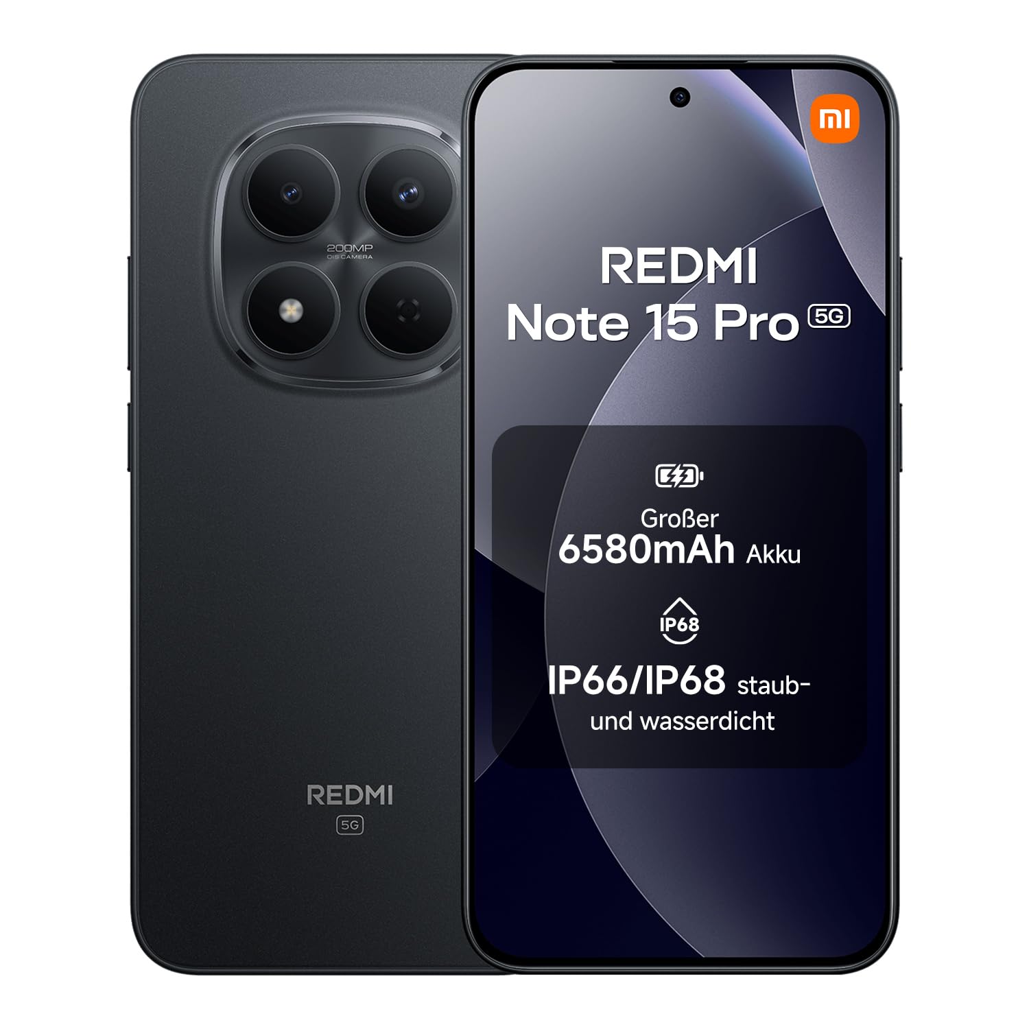 Xiaomi Redmi Note 15 Pro 5G 256GB, OVP | SimLock: Frei | Zustand: Neu | Farbe: schwarz | Akku: 100% – Bild 3