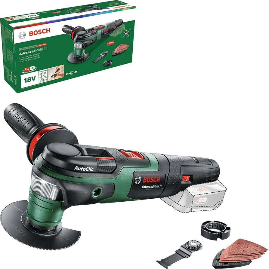 Bosch DIY AdvancedMulti 18 Akku-Multifunktionswerkzeug solo, OVP | Zustand: Neu – Bild 2