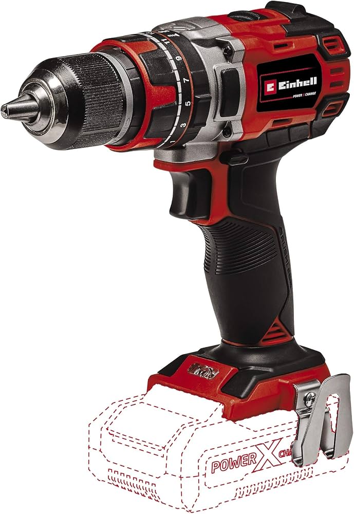 Einhell TP-CD 18/50 Li-i BL rot schwarz, Akku-Schlagbohrschrauber Solo, PurePower, Brushless, 18V, ohne Akku, OVP | Zustand: Neu
