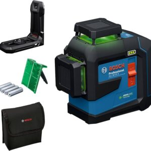 Bosch Professional GLL 80-33 G, Akku- und Batterie-Linienlaser solo inkl. Tasche und Zubehör | Zustand: Neu