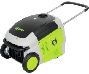 Zipper ZI-STE3000IV Grau Grün, Mobiler Inverter-Stromerzeuger mit 4-Takt-Benzinmotor, 3 kW max. Leistung, 10-L-Tank und Transporträdern | Zustand: Gut