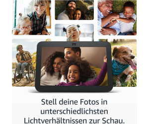 Amazon Echo Show 8 3. Gen. Anthrazit, Smart Display mit 8 Zoll HD-Touchscreen, Alexa-Sprachsteuerung, 3D-Audio und 13-MP-Kamera, inkl. Ladegerät | Zustand: Gut – Bild 2