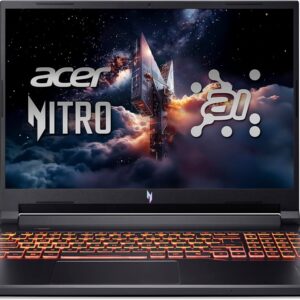 Acer Nitro V 16 AI ANV16 Schwarz 2025, AMD Ryzen 7 260, 16GB RAM, 1TB SSD, GeForce RTX 5070, DE, mit Ladegerät | Zustand: Sehr Gut