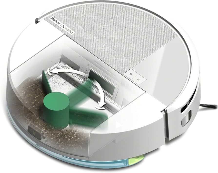 iRobot Roomba 205 Combo Weiß, Saug- und Wischroboter mit integrierter Staubverdichtung, OVP | Zustand: Neu