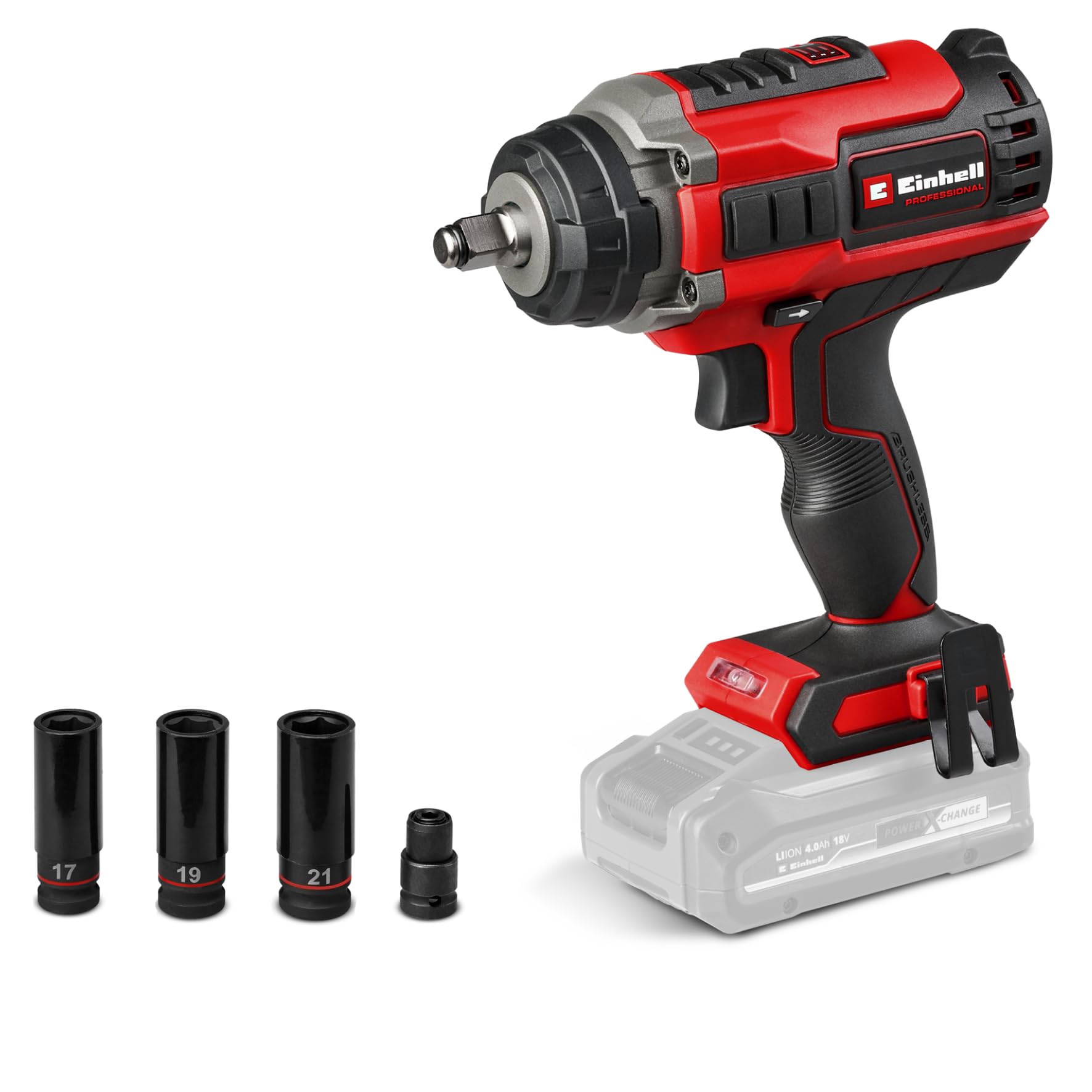 Einhell Professional Impaxxo 18/450, Akku-Schlagschrauber Purepower Solo, OVP | Zustand: Neu – Bild 3