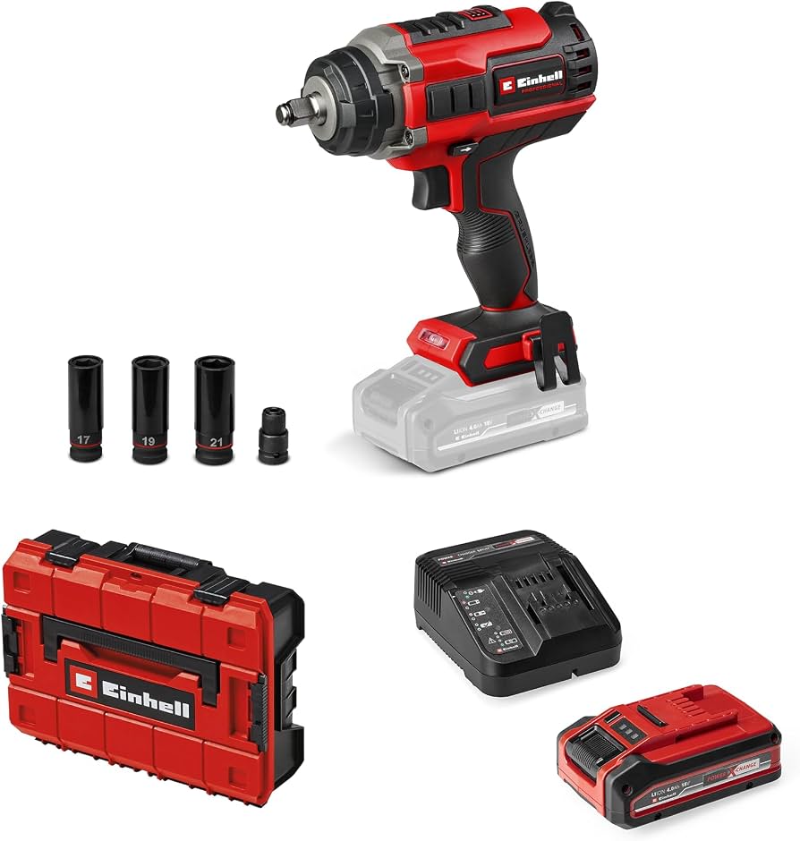 Einhell Professional Impaxxo 18/450, Akku-Schlagschrauber Purepower Solo, OVP | Zustand: Neu – Bild 4