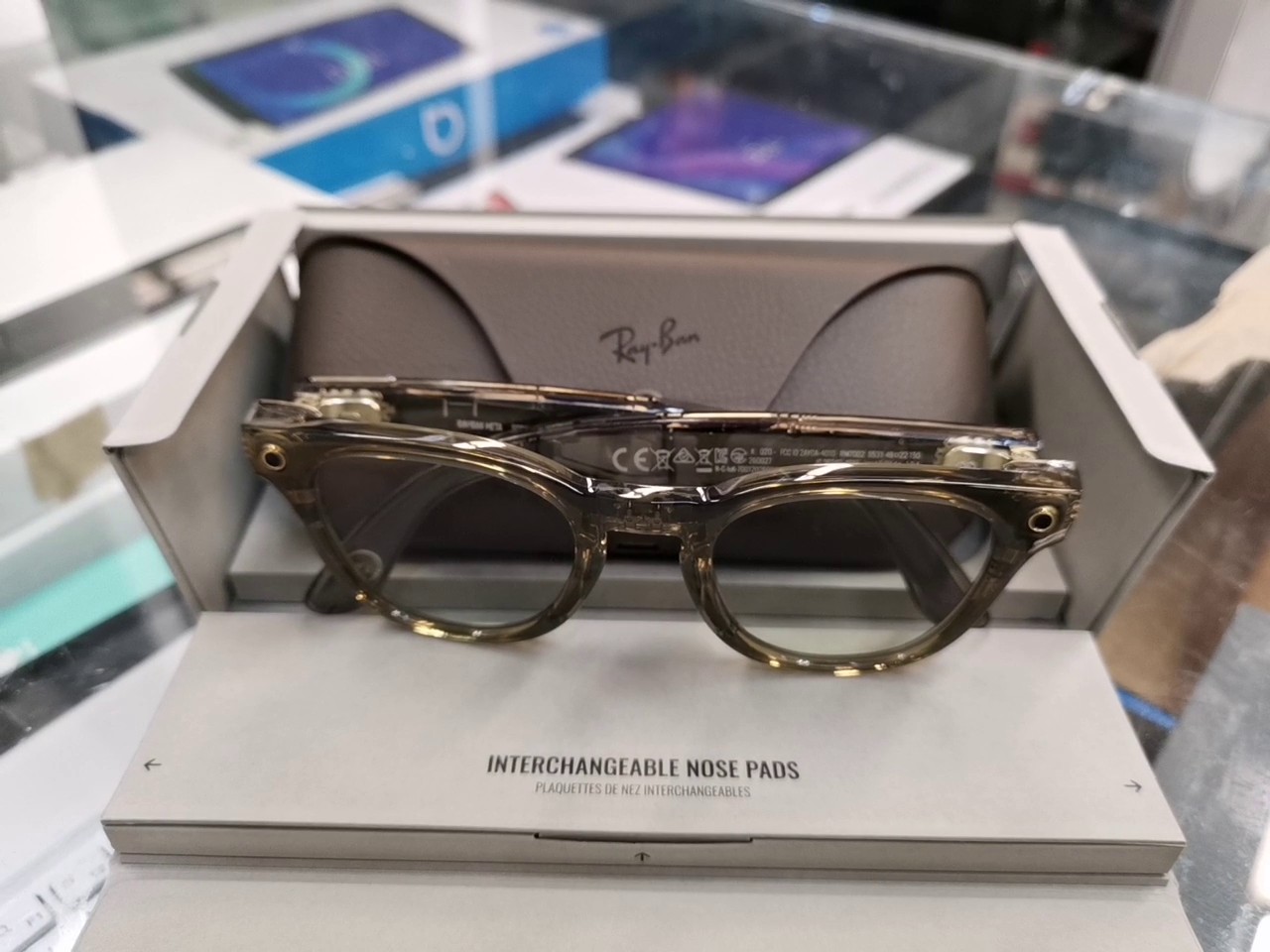 Ray-Ban Meta Scriber Optics RW7002 8531 Olive, Smart Glasses, Intelligent Brille, Kunststoff, OVP, Originalverpackung | Zustand: Neu – Bild 2