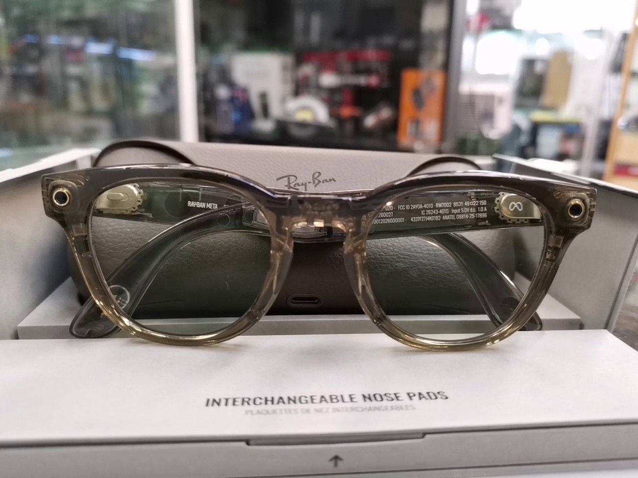 Ray-Ban Meta Scriber Optics RW7002 8531 Olive, Smart Glasses, Intelligent Brille, Kunststoff, OVP, Originalverpackung | Zustand: Neu – Bild 3