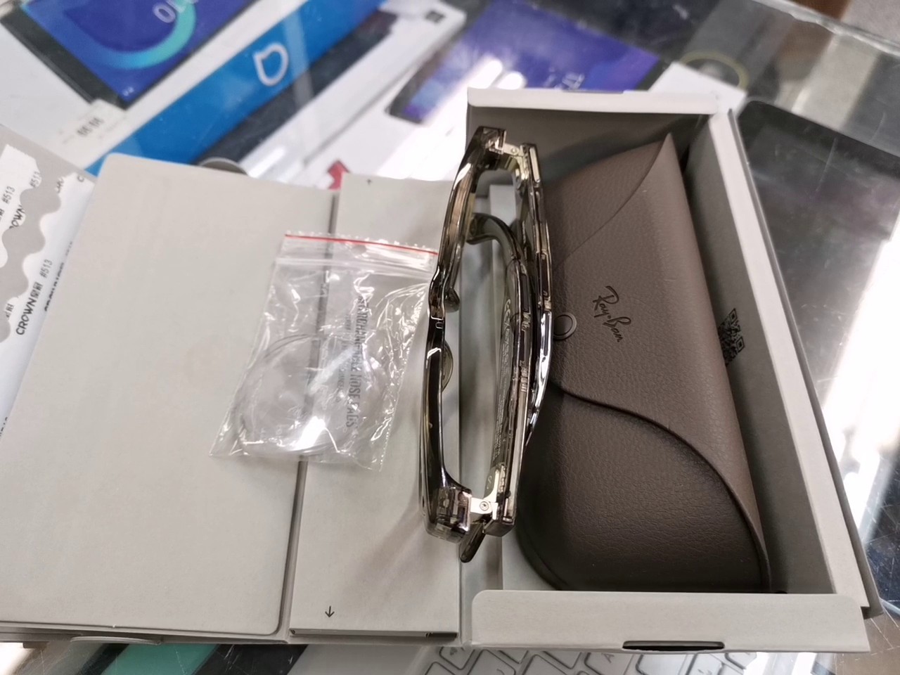 Ray-Ban Meta Scriber Optics RW7002 8531 Olive, Smart Glasses, Intelligent Brille, Kunststoff, OVP, Originalverpackung | Zustand: Neu – Bild 5