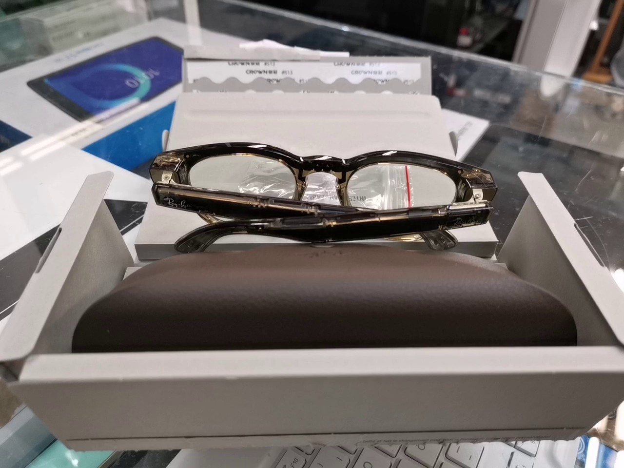 Ray-Ban Meta Scriber Optics RW7002 8531 Olive, Smart Glasses, Intelligent Brille, Kunststoff, OVP, Originalverpackung | Zustand: Neu – Bild 6