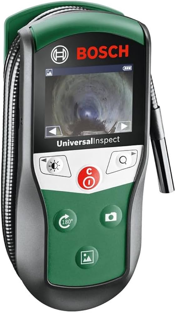 Bosch UniversalInspect, Digitale Endoskopkamera für schwer zugängliche Stellen, mit Farbdisplay, LED-Beleuchtung und 95 cm Kamerakabel, ovp | Zustand: Neu – Bild 2