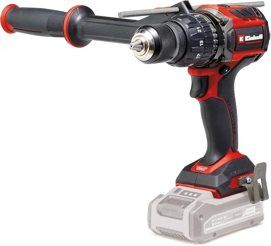 Einhell TP-CD 18/120 Li-i BL Solo, Bürstenloser 18V Akku-Schlagbohrschrauber mit 120 Nm, 2-Gang-Getriebe und Metall-Schnellspannbohrfutter, Lieferung ohne Akku und Ladegerät | Zustand: Neu