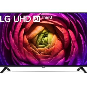 LG 43UR73006LA 2023 Schwarz, 43 Zoll 4K UHD Smart TV, webOS 23, HDR10 Pro, AI Sound Pro, OVP | Zustand: Sehr Gut