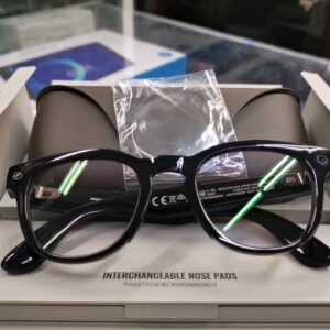 Ray-Ban Meta Scriber Optics Gen 2 Schwarz, Intelligente KI-Brille mit integrierter 12-MP-Kamera, Open-Ear-Audio, wechselbaren Nasenpads und Lade-Etui, OVP | Zustand: Neu