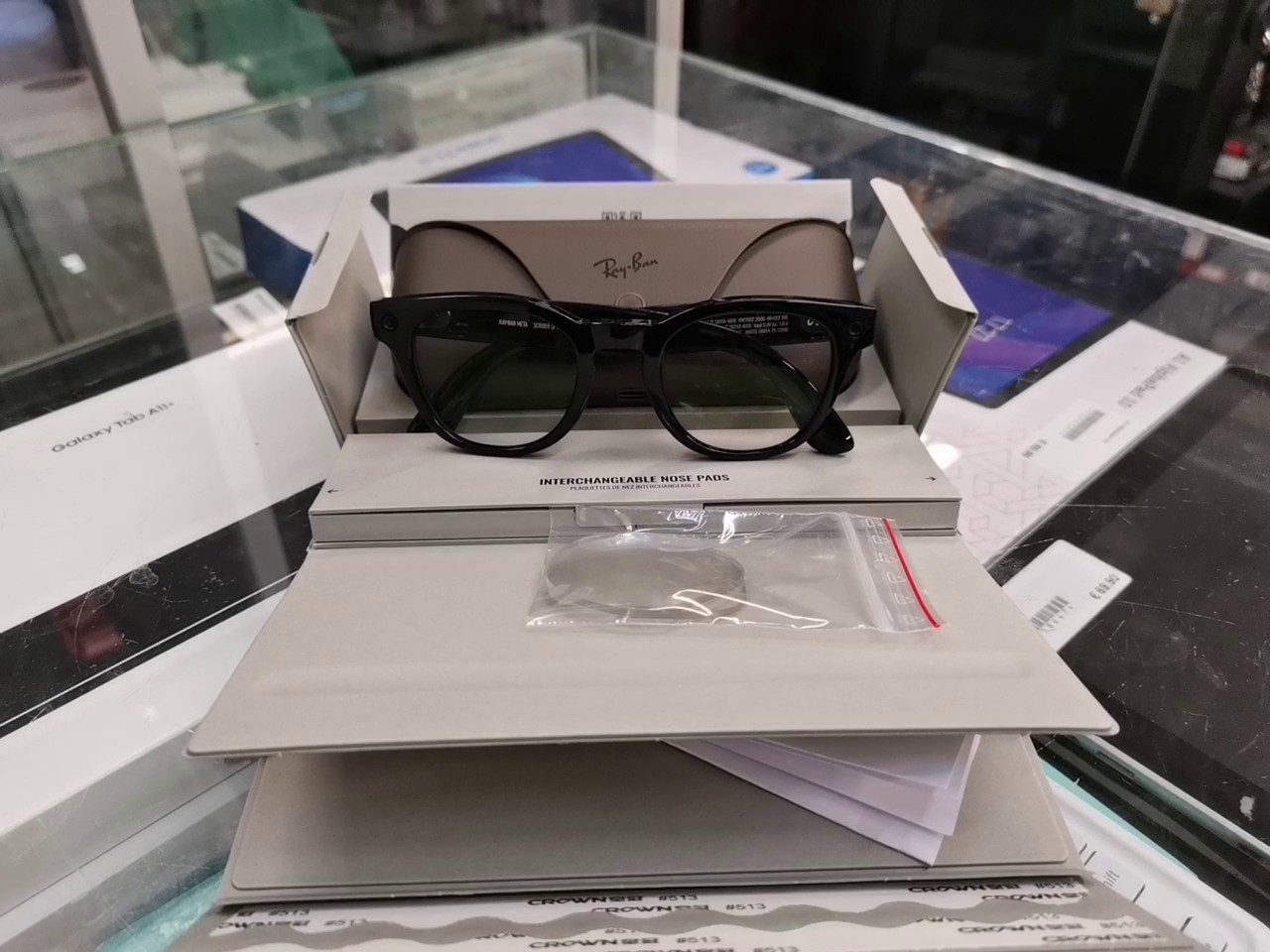 Ray-Ban Meta Scriber Optics 2000 Schwarz, Intelligente Gen 2 AI-Brille mit 12-MP-Kamera, Open-Ear-Audio, Wechsellast-Nasenpads, Neu in OVP | Zustand: Neu – Bild 2