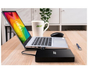Acer AXD001 Schwarz, Externer Slimline DVD-Writer, USB-C 3.0 und USB-A Anschluss, OVP | Zustand: Neu