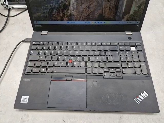 Lenovo ThinkPad T15 i7-10510U 16GB 512GB SSD Schwarz * Gut, Intel Core i7-10510U, 16GB RAM, 512GB SSD, 15.6" Full HD, Windows 11 Pro fehld | Zustand: Gut – Bild 5