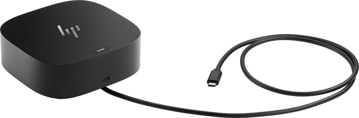 HP USB-C Dock G5 Schwarz, Dockingstation, ohne Netzteil, USB-C, 1x HDMI, 2x DisplayPort, RJ45, USB-A | Zustand: Sehr Gut – Bild 2